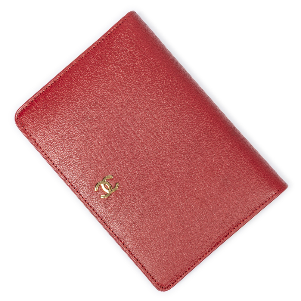 Chanel CC Passport Holder Wallet